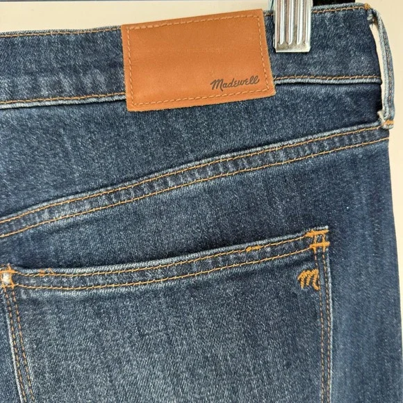MADEWELL THE SLIM BOYJEAN DARK WASH MID-RISE SZ 29 - Picture 8 of 12